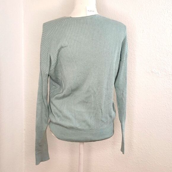 Elodie women's Green Sweater size L - Picture 4 of 4